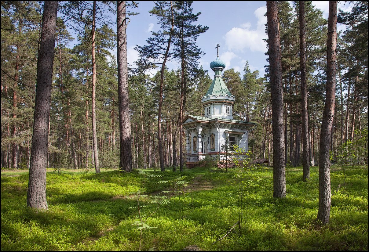 photo "chapel in the wood" tags: landscape, architecture, nature, 