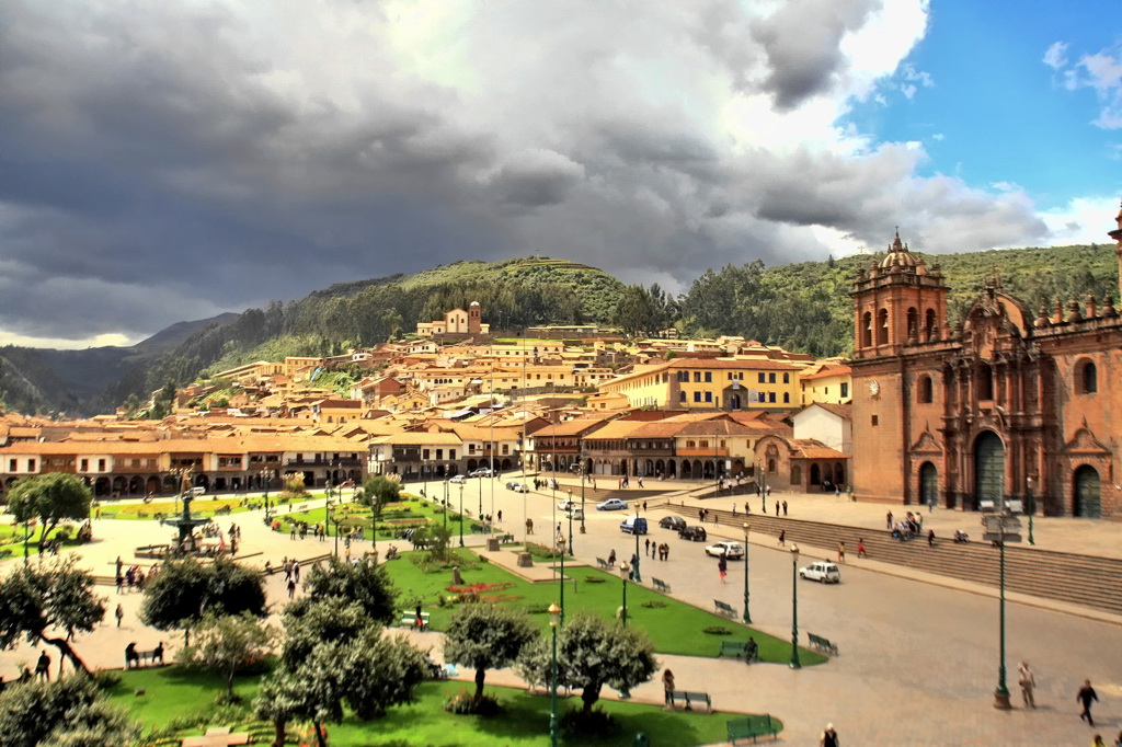 photo "***" tags: landscape, architecture, travel, South America, mountains, дома