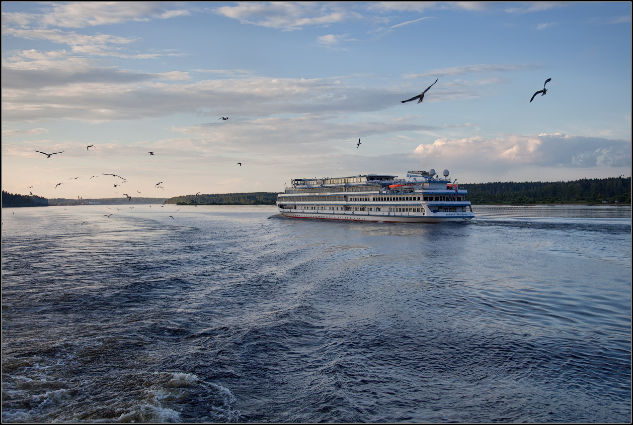 photo "white ship" tags: landscape, travel, nature, 