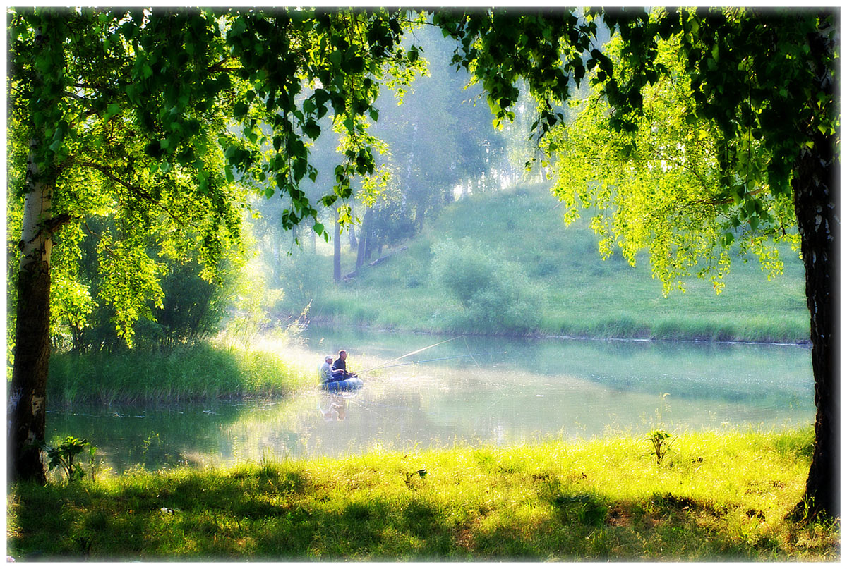 фото "Карасики." метки: пейзаж, природа, жанр, берег, вода, лето