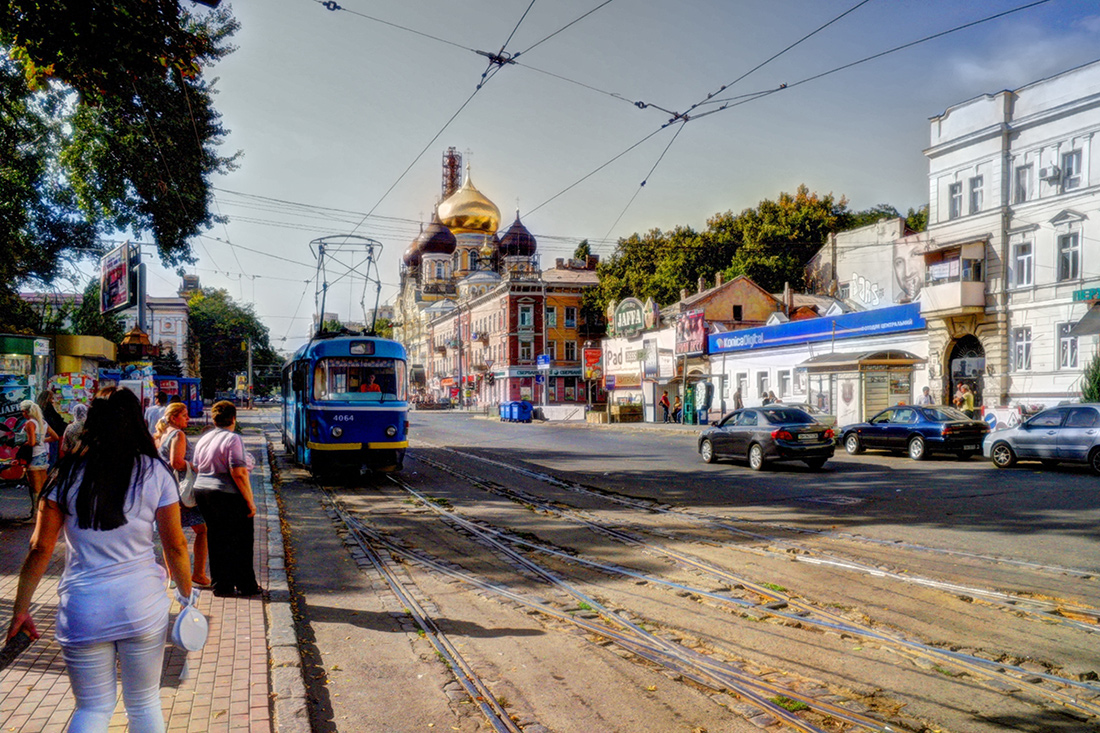 photo "Odessa tram ..." tags: street, travel, Одесса