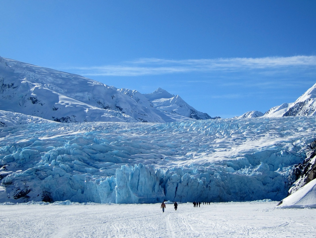 фото "Лёдник" метки: пейзаж, путешествия, Alaska, Северная Америка, горы, зима