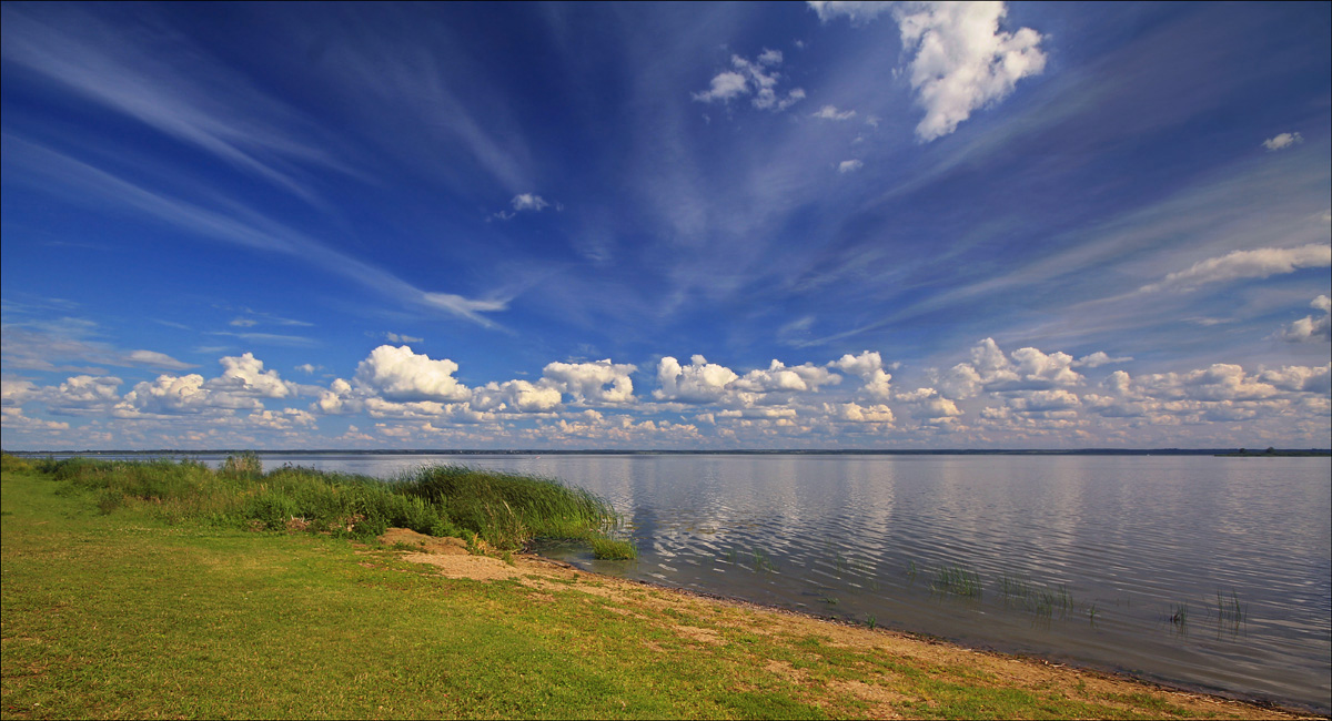 photo "***" tags: landscape, nature, clouds, lake, sky, summer, water, Ростов Великий