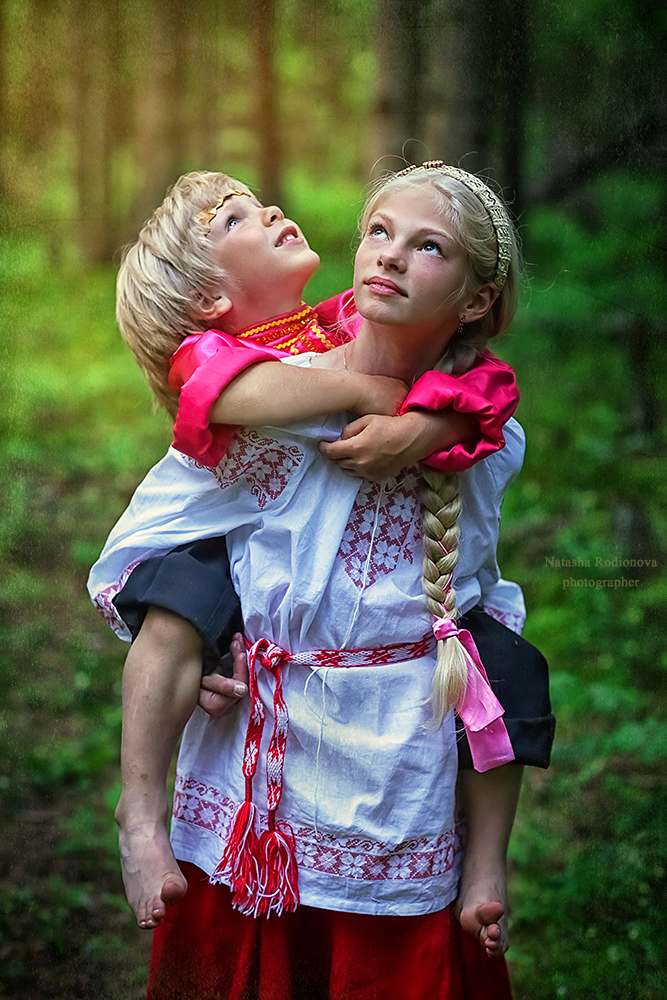 photo "***" tags: portrait, boy, children, Фотограф Наталья Родионова, девочка, игра, сказка