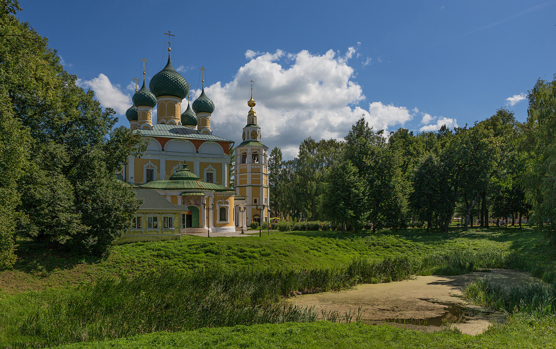 фото "Углич. Спасо-Преображенский собор" метки: пейзаж, архитектура, 