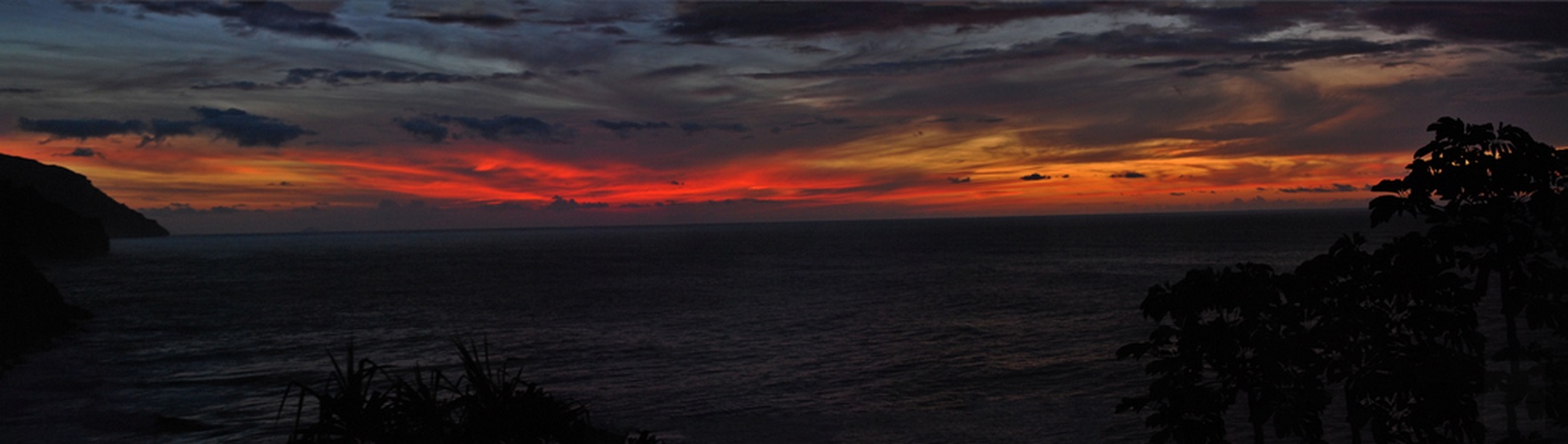 photo "My sunset is another's sunrise" tags: landscape, travel, nature, kauai, na pali, ocean