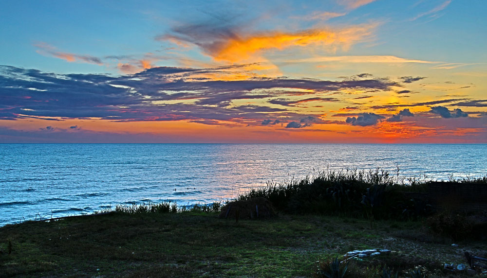 photo "***" tags: landscape, море закат Тирренское