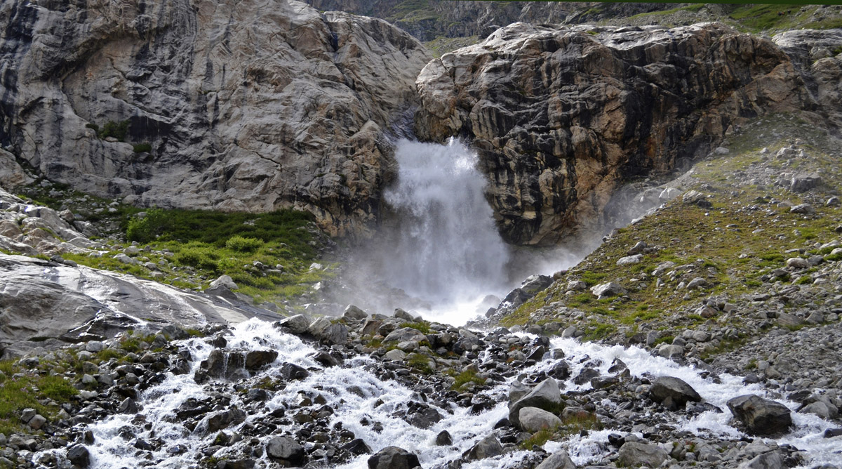 фото "Водопад ущелья Адыр-Суу" метки: пейзаж, путешествия, природа, Кавказ, горы