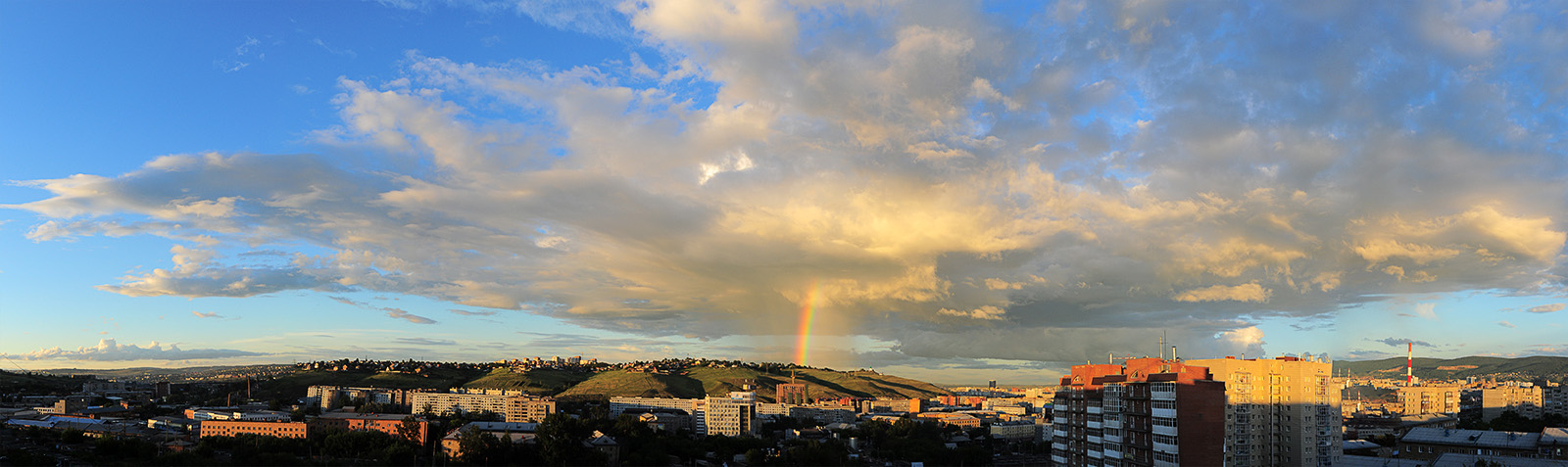 photo "Rainbow" tags: city, nature, panoramic, 