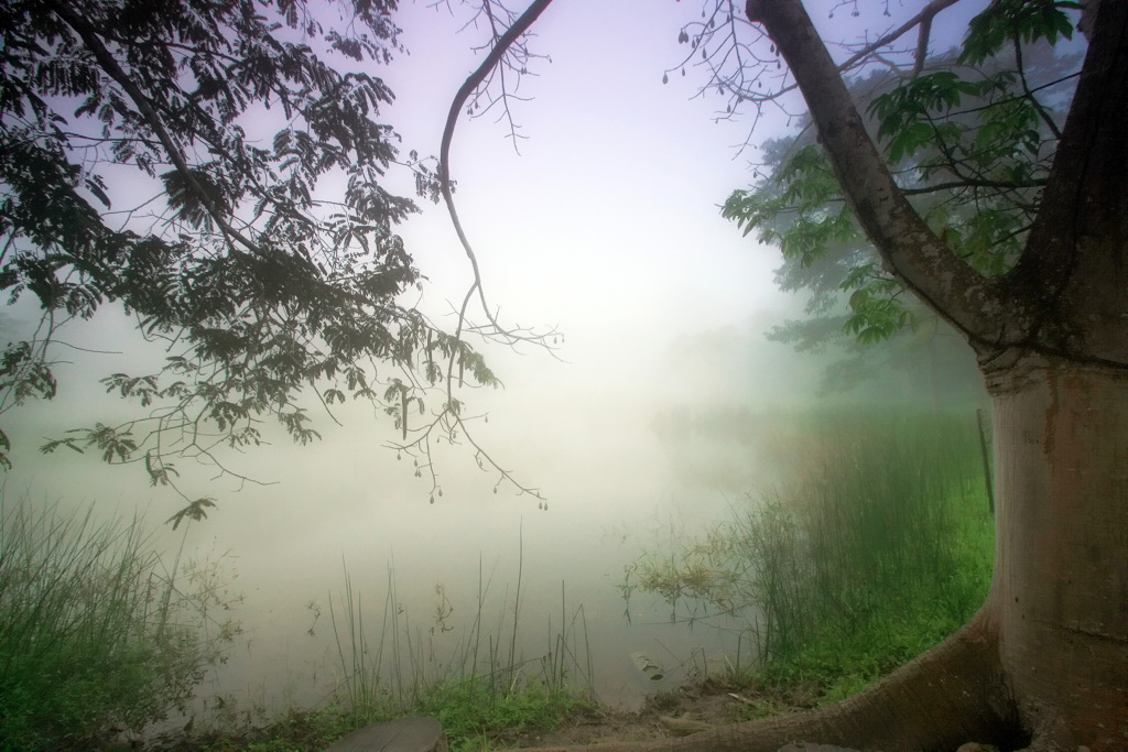 фото "заговоренные пруды Монтесуммы II" метки: пейзаж, путешествия, природа, Северная Америка, вода, облака, озеро, рассвет