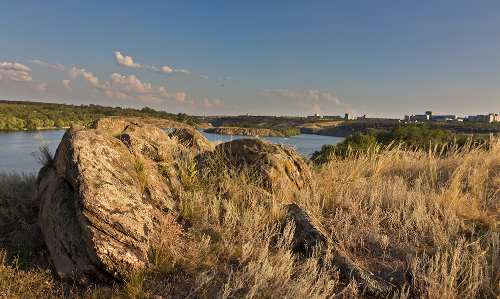 photo "***" tags: landscape, Dnieper, Ukraine, coast, island, river, камни