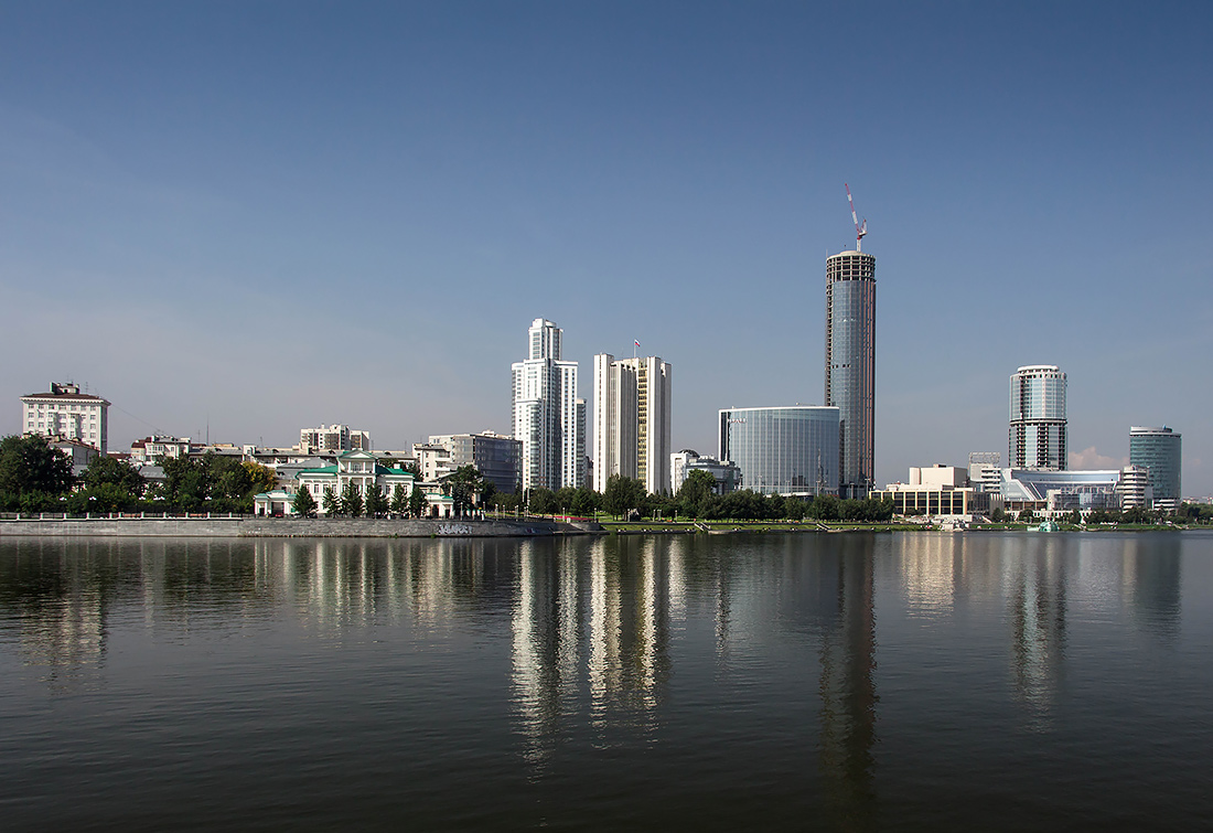 фото "Набережная Екатеринбурга" метки: пейзаж, Екатеринбург