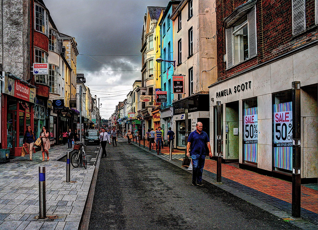 photo "All the best - to the pedestrians ..." tags: street, travel, 