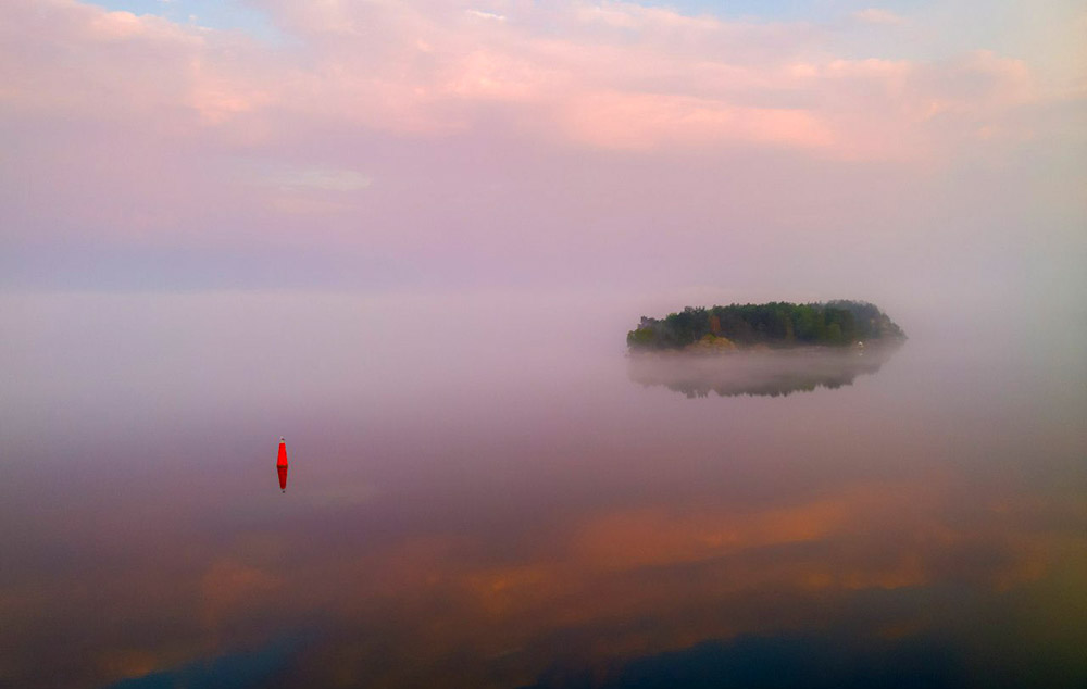 фото "Утренний туман" метки: пейзаж, путешествия, вода