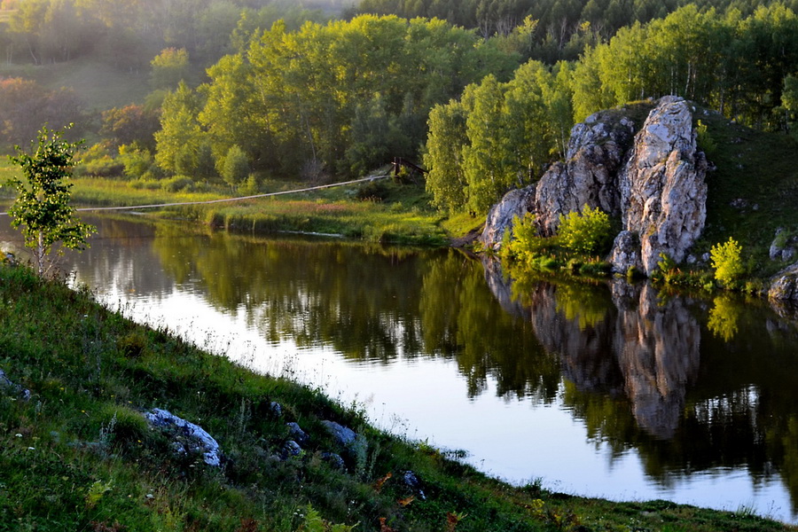 фото "скоро сумерки..." метки: пейзаж, вечер, река
