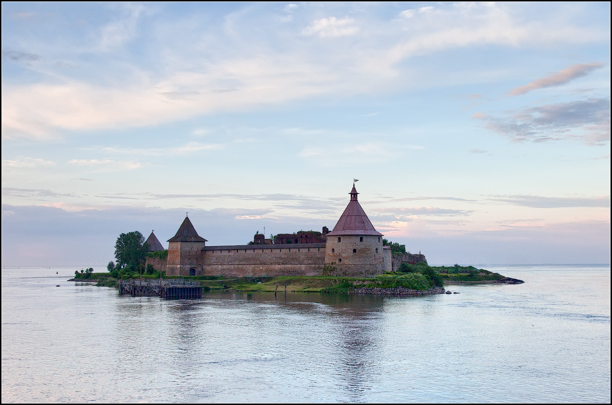 фото "крепость Орешек" метки: пейзаж, архитектура, путешествия, 