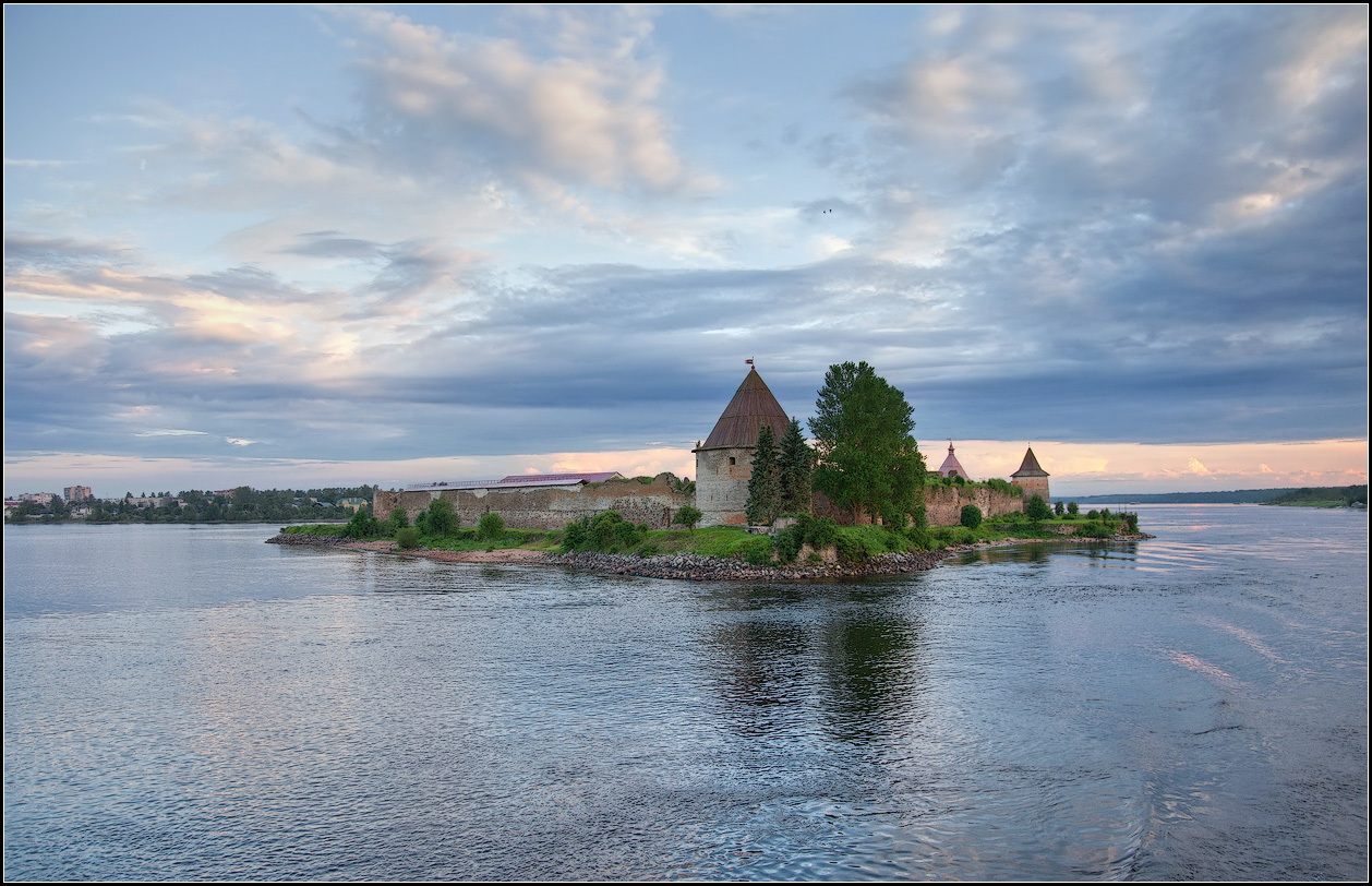 фото "крепость Орешек" метки: пейзаж, архитектура, путешествия, 