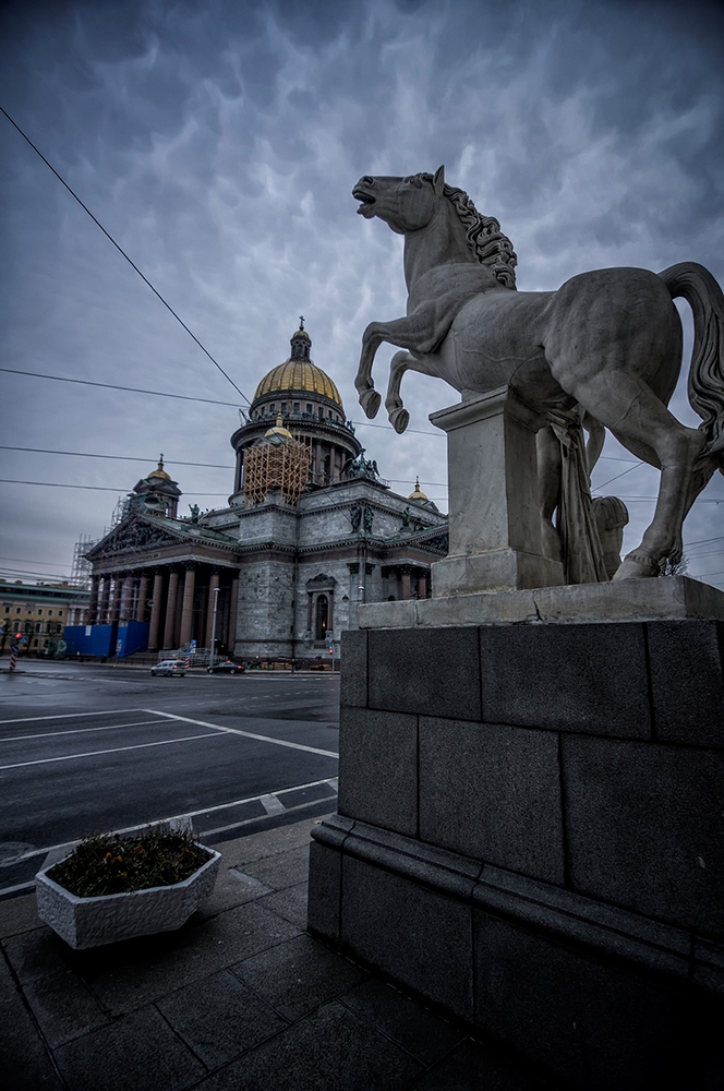 фото "Санкт-Петербург" метки: путешествия, стрит-фото, Европа, облака, осень