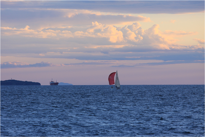 photo "***" tags: landscape, sea, sunset, яхты.