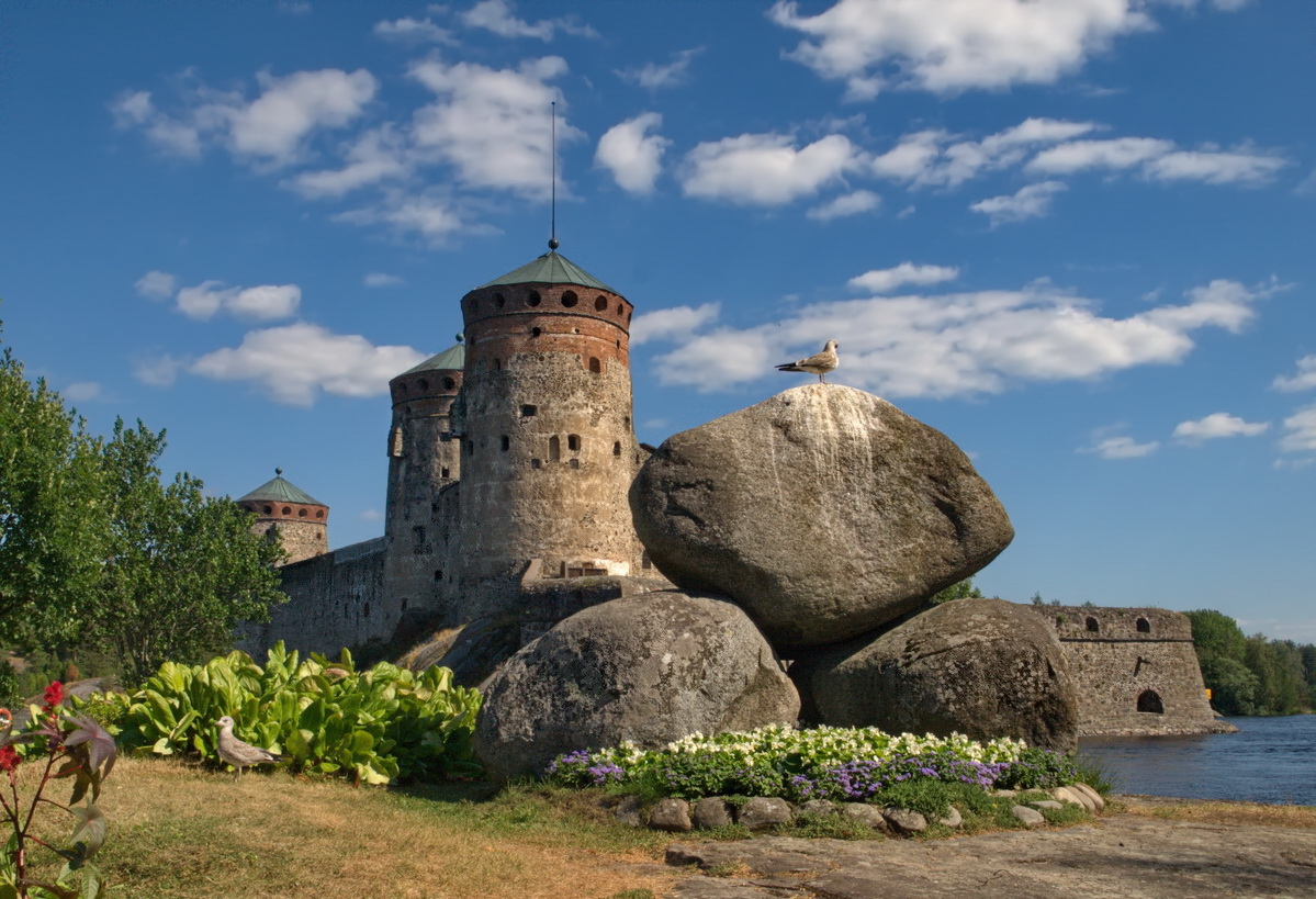 фото "Замок Олафа.Савонлинна" метки: путешествия, 