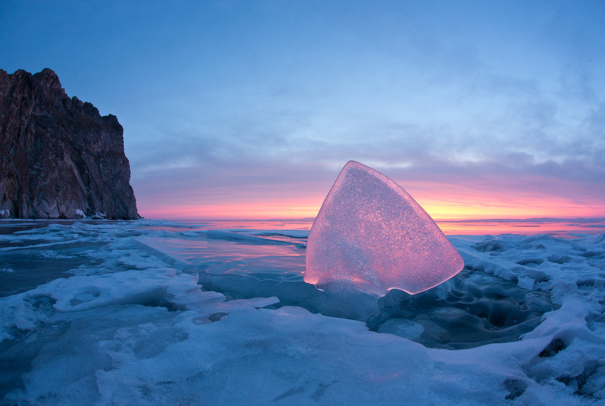 photo "***" tags: landscape, sunrise, winter, Байкал, Ольхон, лед