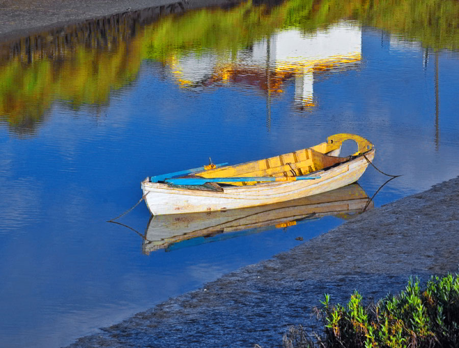 photo "Stream" tags: landscape, nature, travel, Europe, Tagus, Tejo, alcochete., estuary, portugal, reflections, river, spring, water