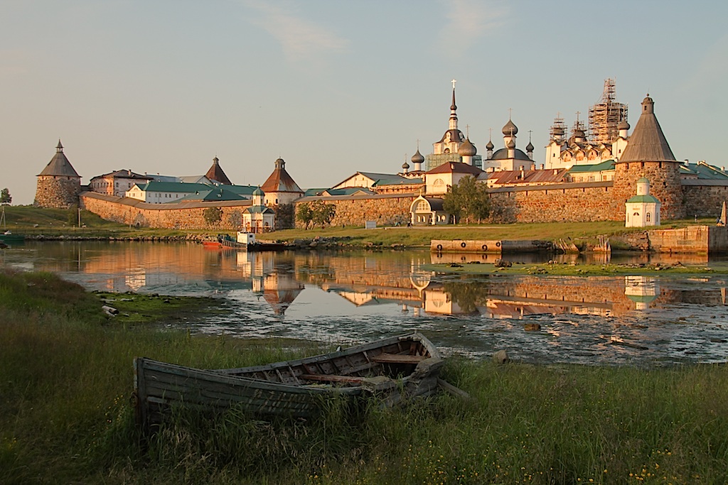 фото "Вечерний звон" метки: архитектура, путешествия, пейзаж, вода, острова, отражение