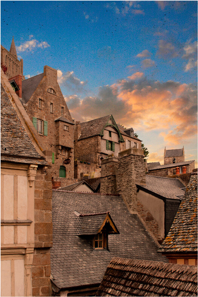 photo "Mont Saint Michel" tags: architecture, 