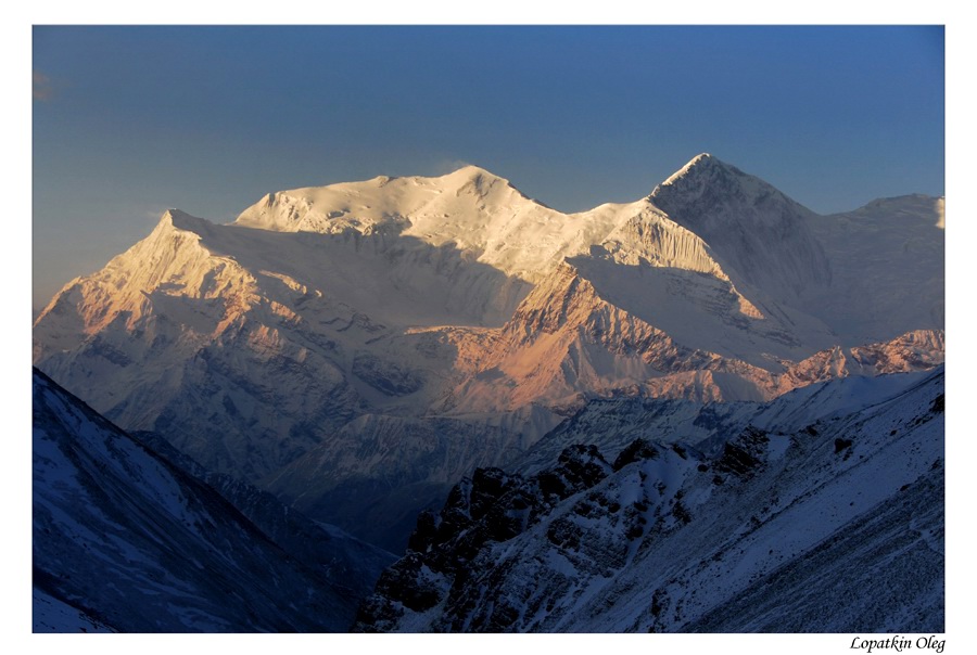 фото "Annapurna ridge" метки: путешествия, природа, Annapurna, Nepal, Thorong La pass