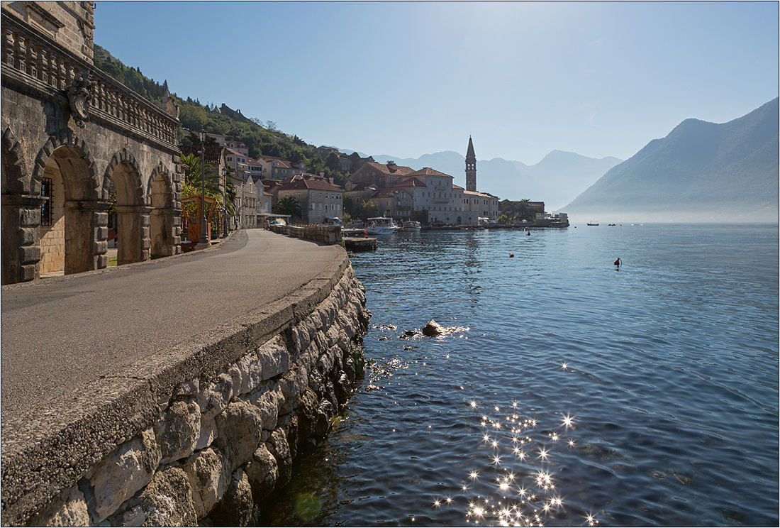 photo "Morning Perast" tags: landscape, architecture, travel, 