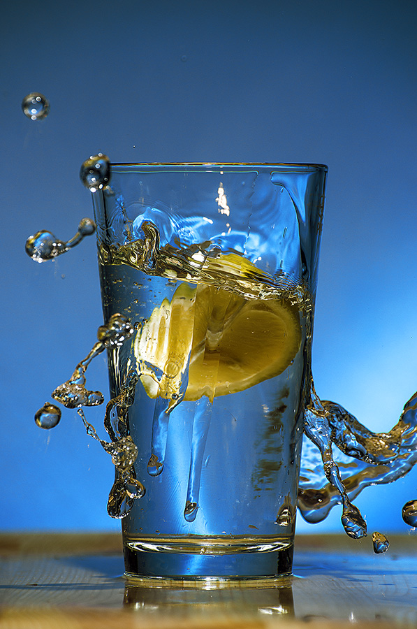 photo "Lemon splash" tags: abstract, 