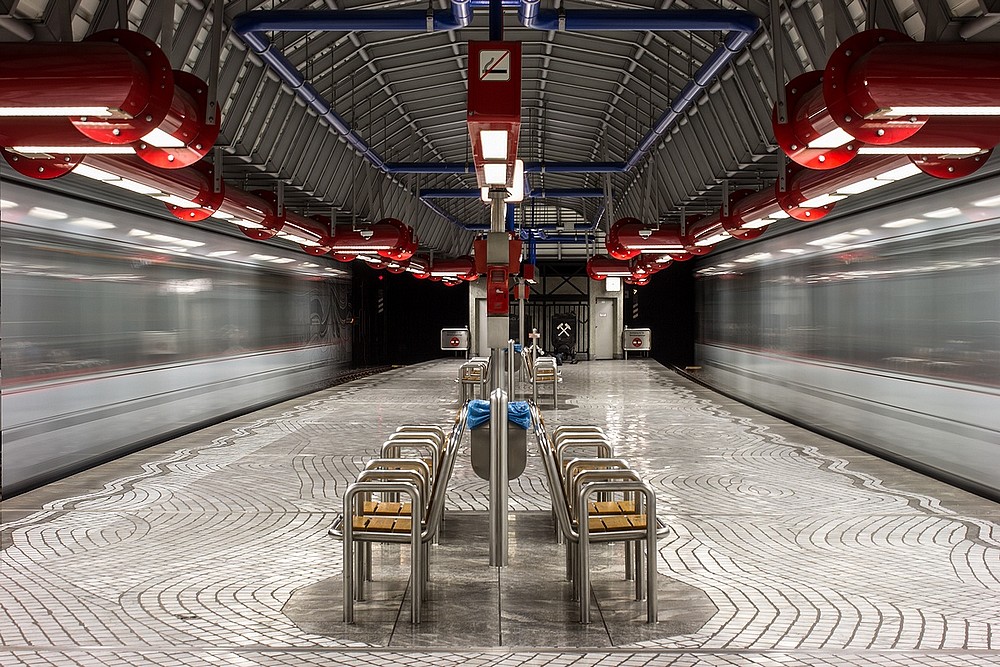 photo "subway station coal mine consolidation 2. version" tags: architecture, technics, interior, 