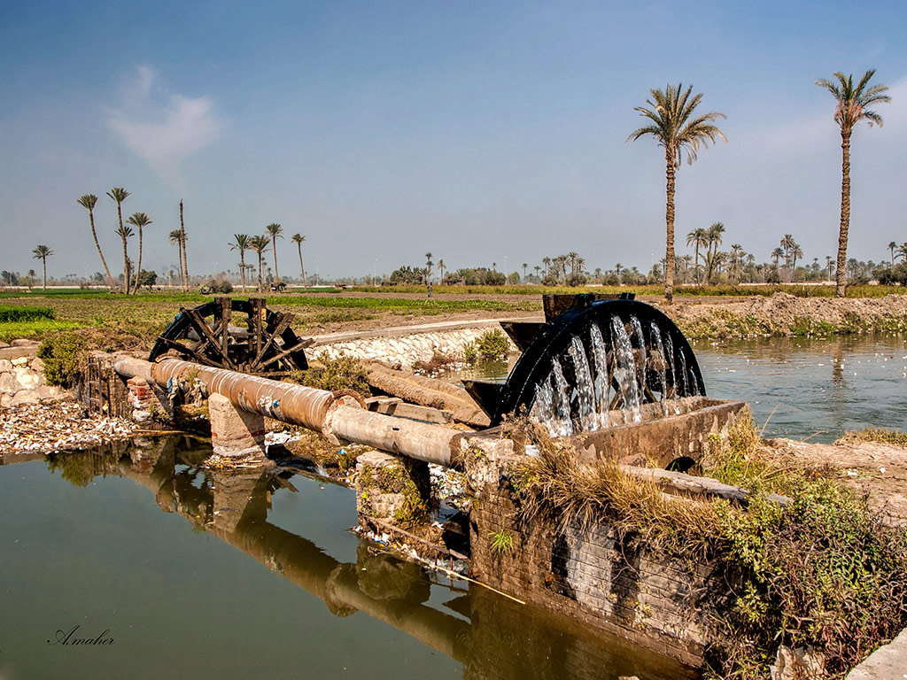 фото "Water wheels" метки: архитектура, Landscape