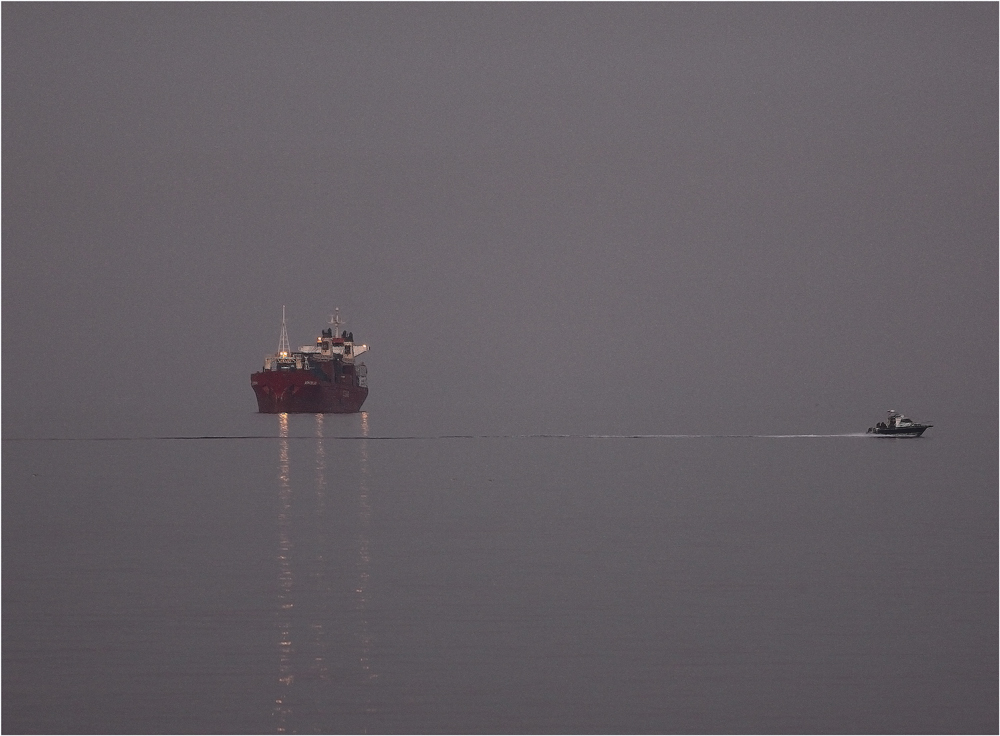 photo "***" tags: landscape, autumn, sea, ship, катера