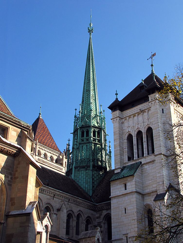 photo "Geneve. Cathédrale Saint-Pierre" tags: architecture, travel, Женева