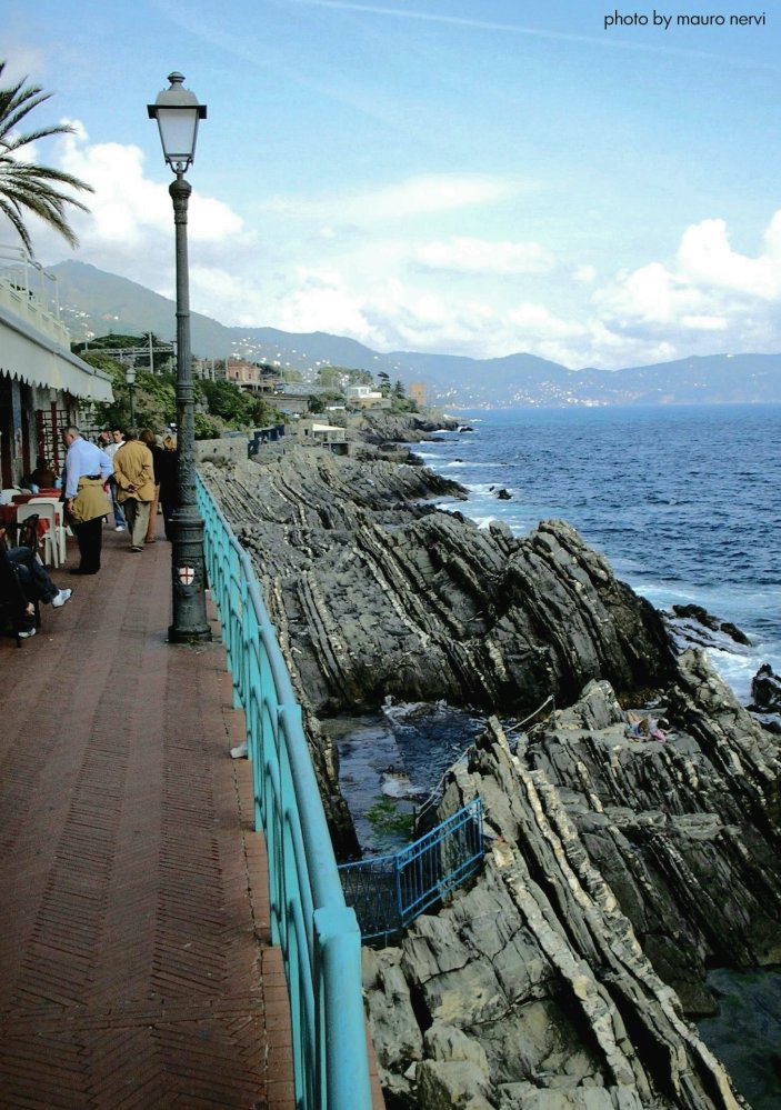 photo "promenade of Nervi, Genoa" tags: landscape, 