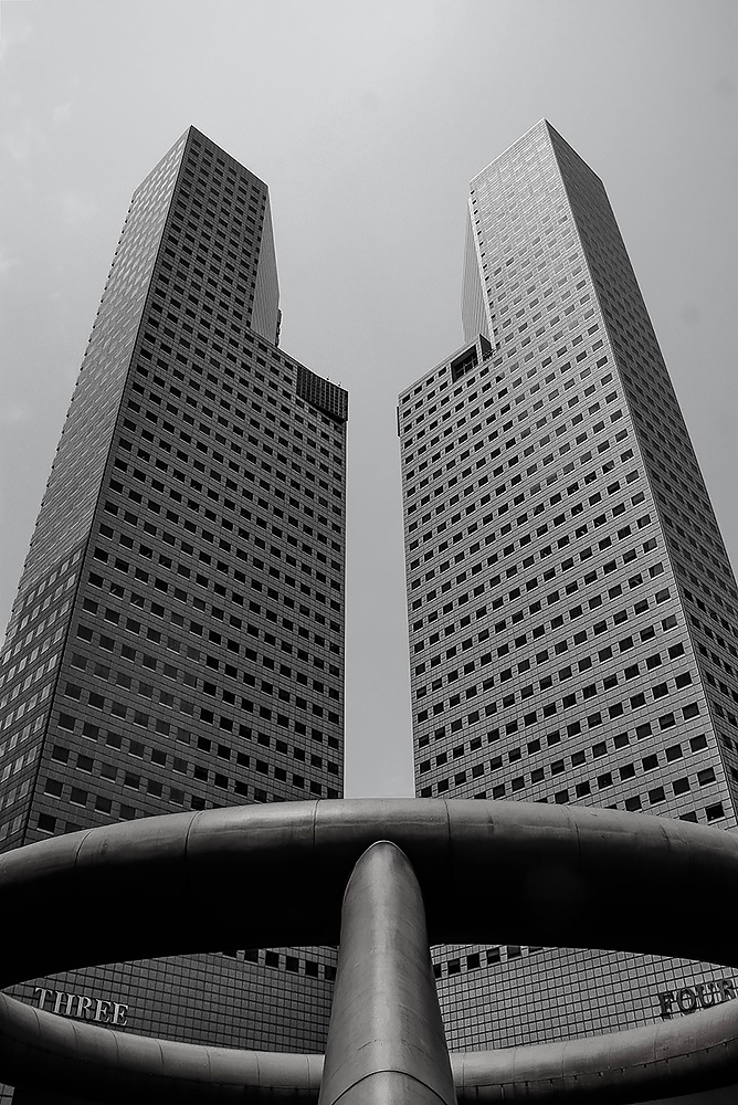 фото "Симметрия" метки: архитектура, Сингапур, здания