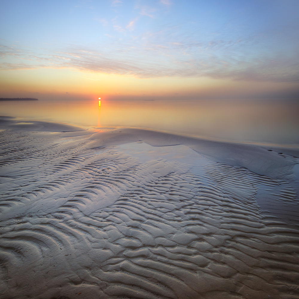 фото "*  *  *" метки: пейзаж, закат, море, песок, пляж