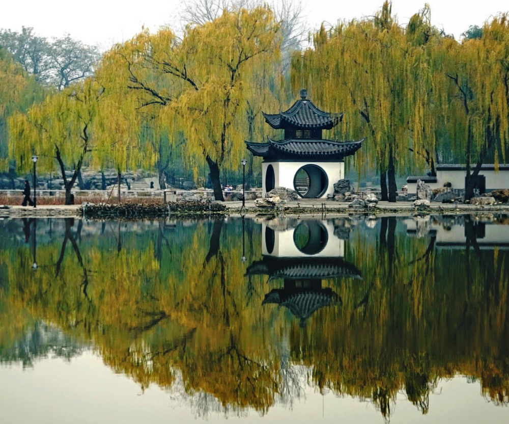 photo "***" tags: landscape, Asia, autumn, reflections, water