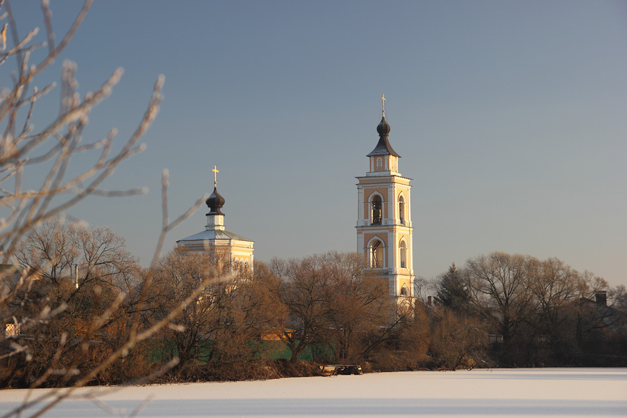 photo "***" tags: landscape, water, winter, Подмосковье