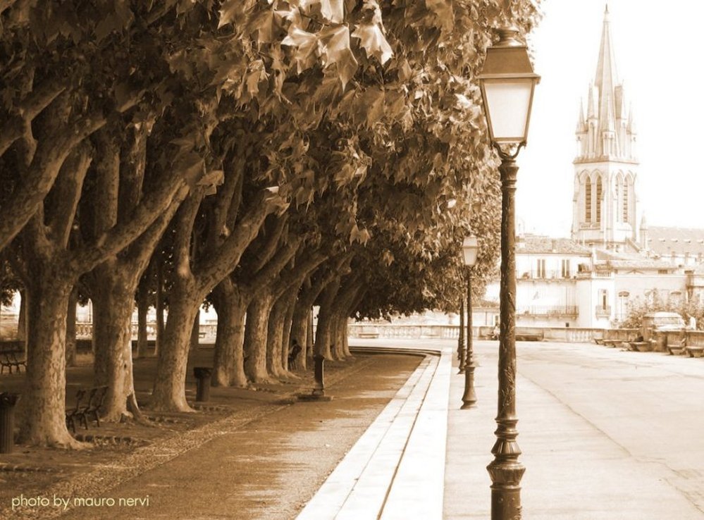 photo "park of Montpellier, France" tags: street, 