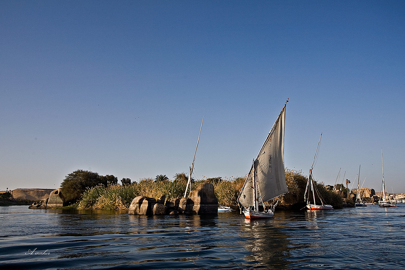 photo "THE GREAT NILE RIVER" tags: landscape, Landscape