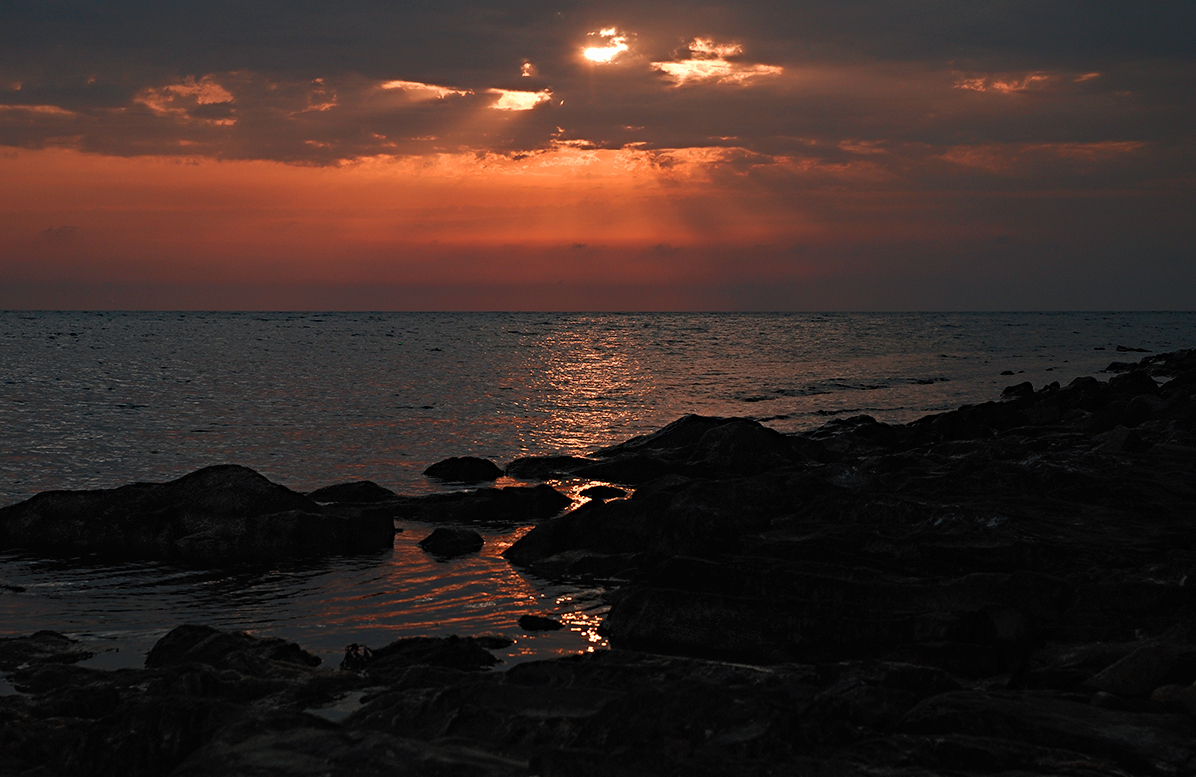 photo "***" tags: landscape, sea, sky, солнце.