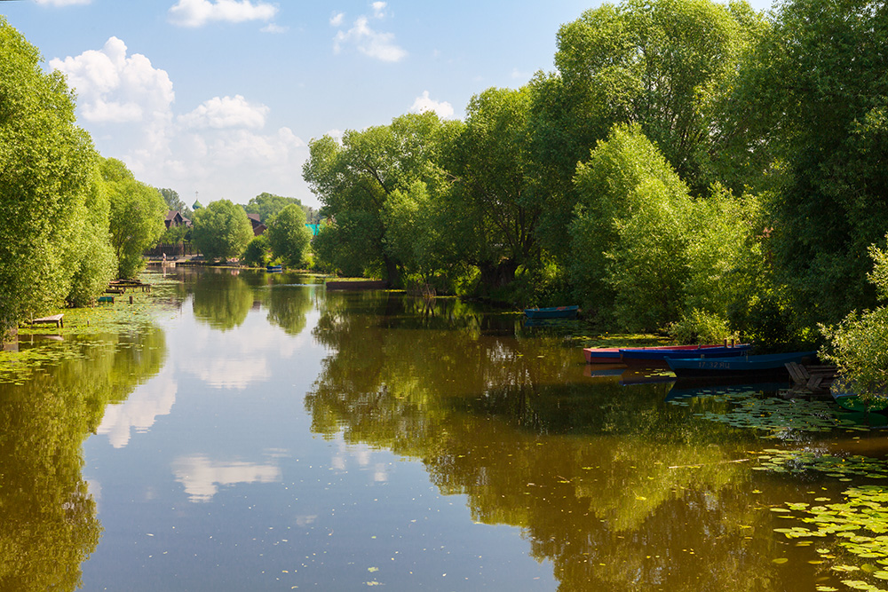 photo "Summer in Pereslavl" tags: landscape, nature, Russia, river, summer, Переславль