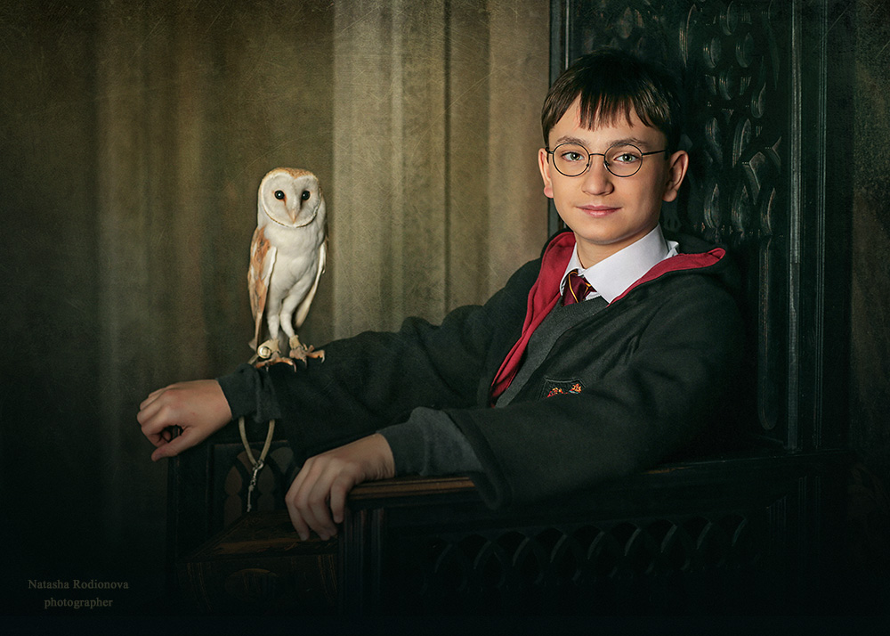 фото ""Harry Potter"" метки: портрет, Harry Potter, волшебник, сказка