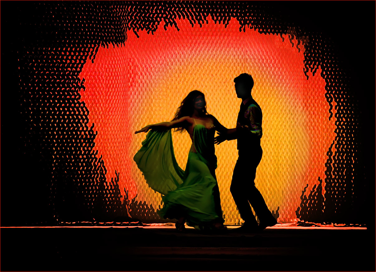 фото "Танец" метки: digital art, танец, фотоарт, экспрессия