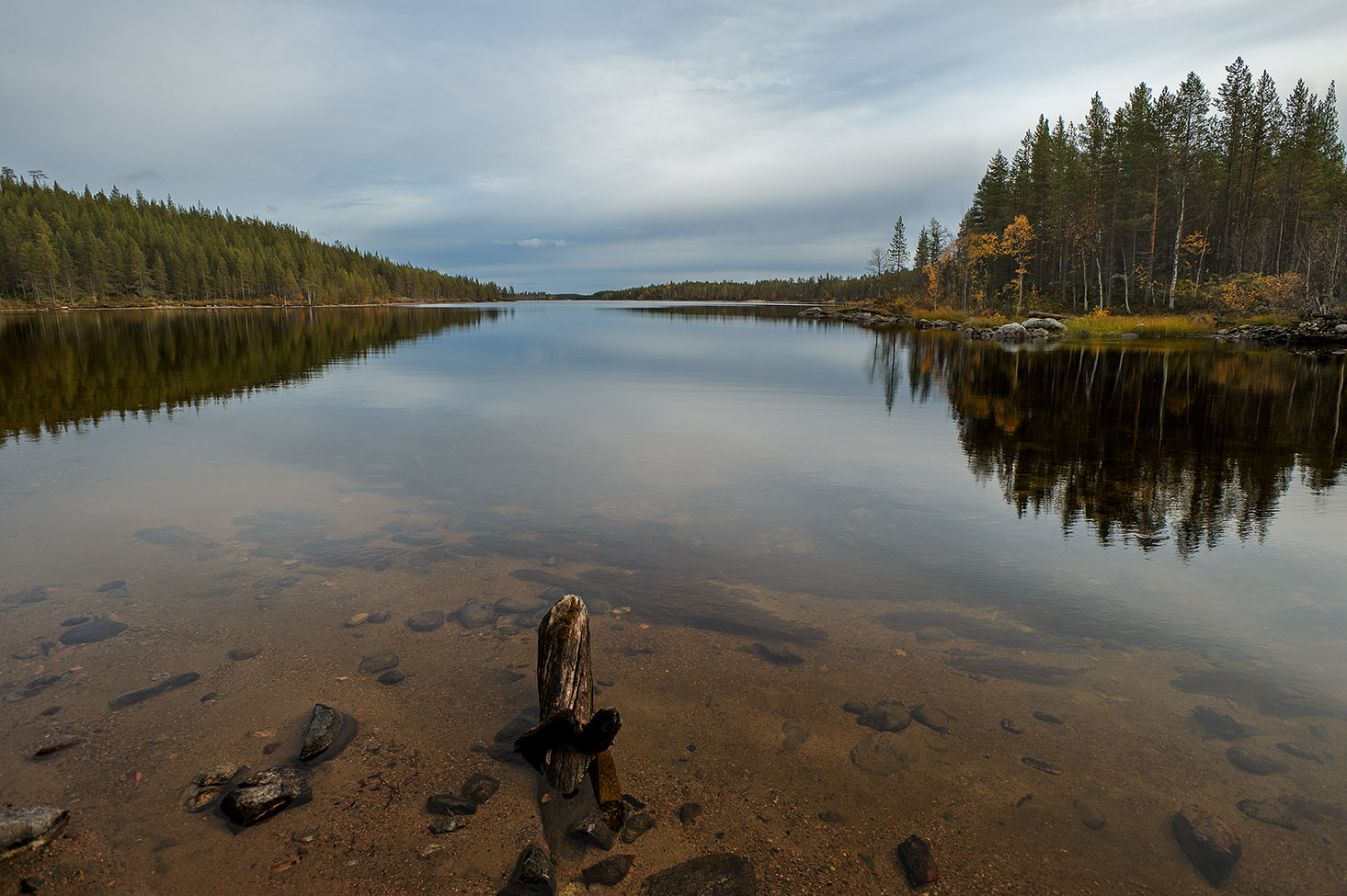 photo "***" tags: landscape, nature, Kola Peninsula, autumn, forest, water