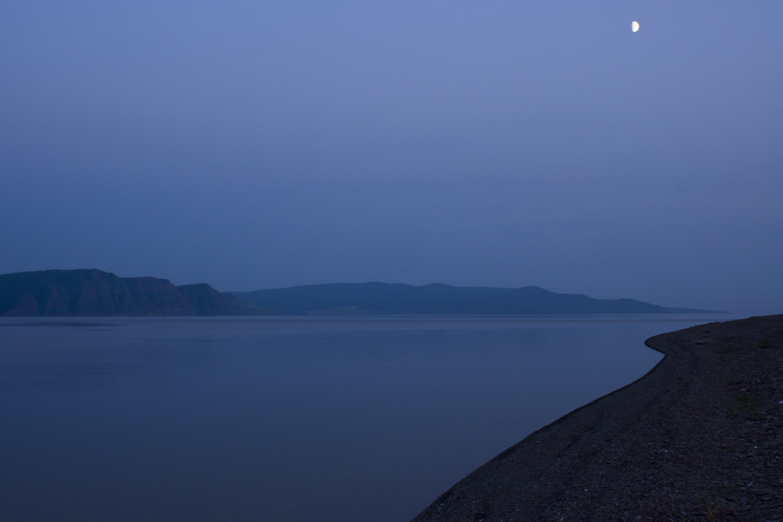 photo "Night on the Yenisei River" tags: landscape, nature, 