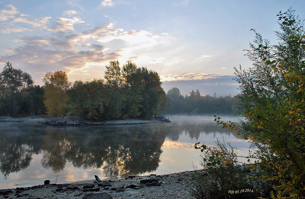 photo "Autumn morning" tags: landscape, autumn, morning, water