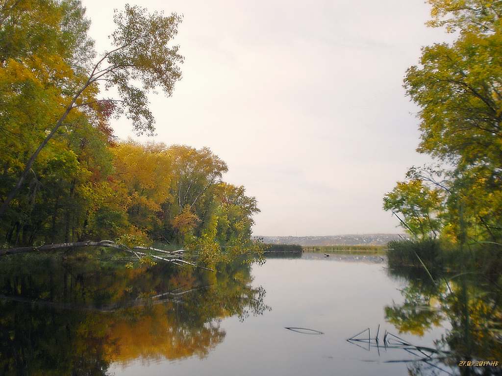 фото "На Вожских островах в сентябре" метки: пейзаж, вода, лес, осень